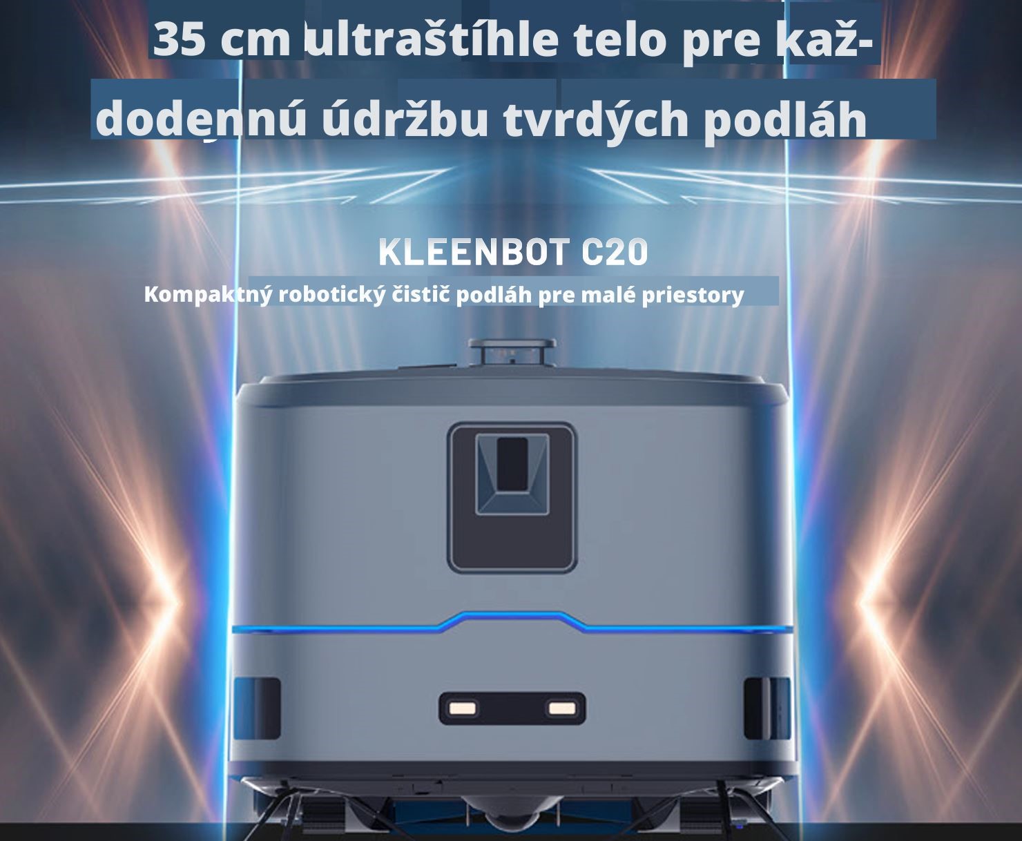 KLEENBOT C20 kompaktný čistiaci robot
